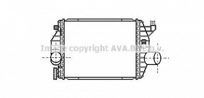 AVA QUALITY COOLING ms4223 -  Интеркулер